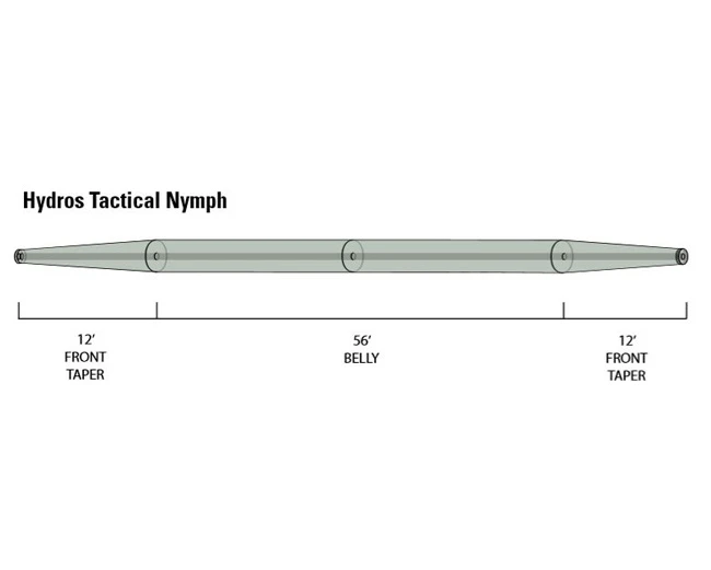 Orvis Hydros Tactical Nymph, DT 1 F, Willow 4 Orvis Hydros Tactical Nymph, DT 1 F, Willow - Afbeelding 2
