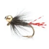 Flash Jig (BH) Black Red Daiichi 1530 #12 -Goedkope Vis Fanaat Winkel FL02026 1
