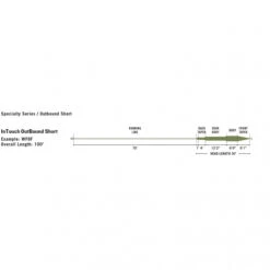 RIO Intouch Outbound Short Brown/Yellow -Goedkope Vis Fanaat Winkel RP21322r 3