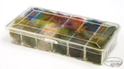 Hareline Slf- Squirrel Dubbing - Dispenser 12 Färger