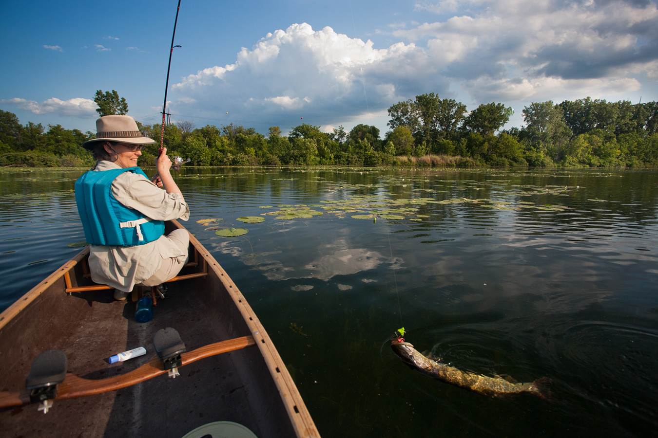 Goedkope Vis Fanaat Winkel -Goedkope Vis Fanaat Winkel Mississippi recreational area fishing canoe NPS